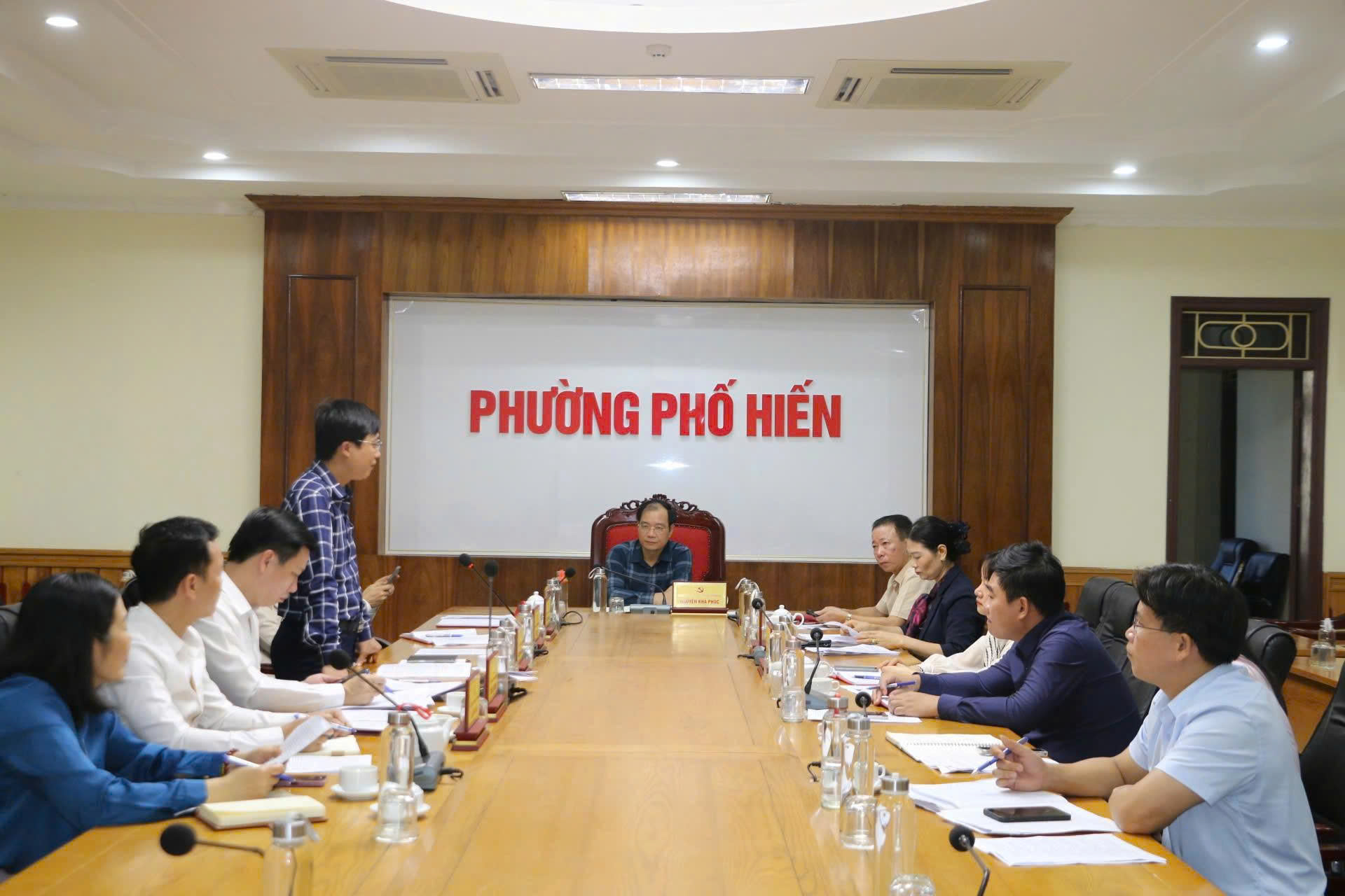 Ban Chỉ đạo về phát triển khoa học, công nghệ, đổi mới sáng tạo và chuyển đổi số phường Phố Hiến họp báo cáo kết quả triển khai thực hiện Nghị quyết số 57 – NQ/TW ngày 22/12/2024 của Bộ Chính trị và đề ra phương hướng, giải pháp tổ chức thực hiện trong thời gian tới