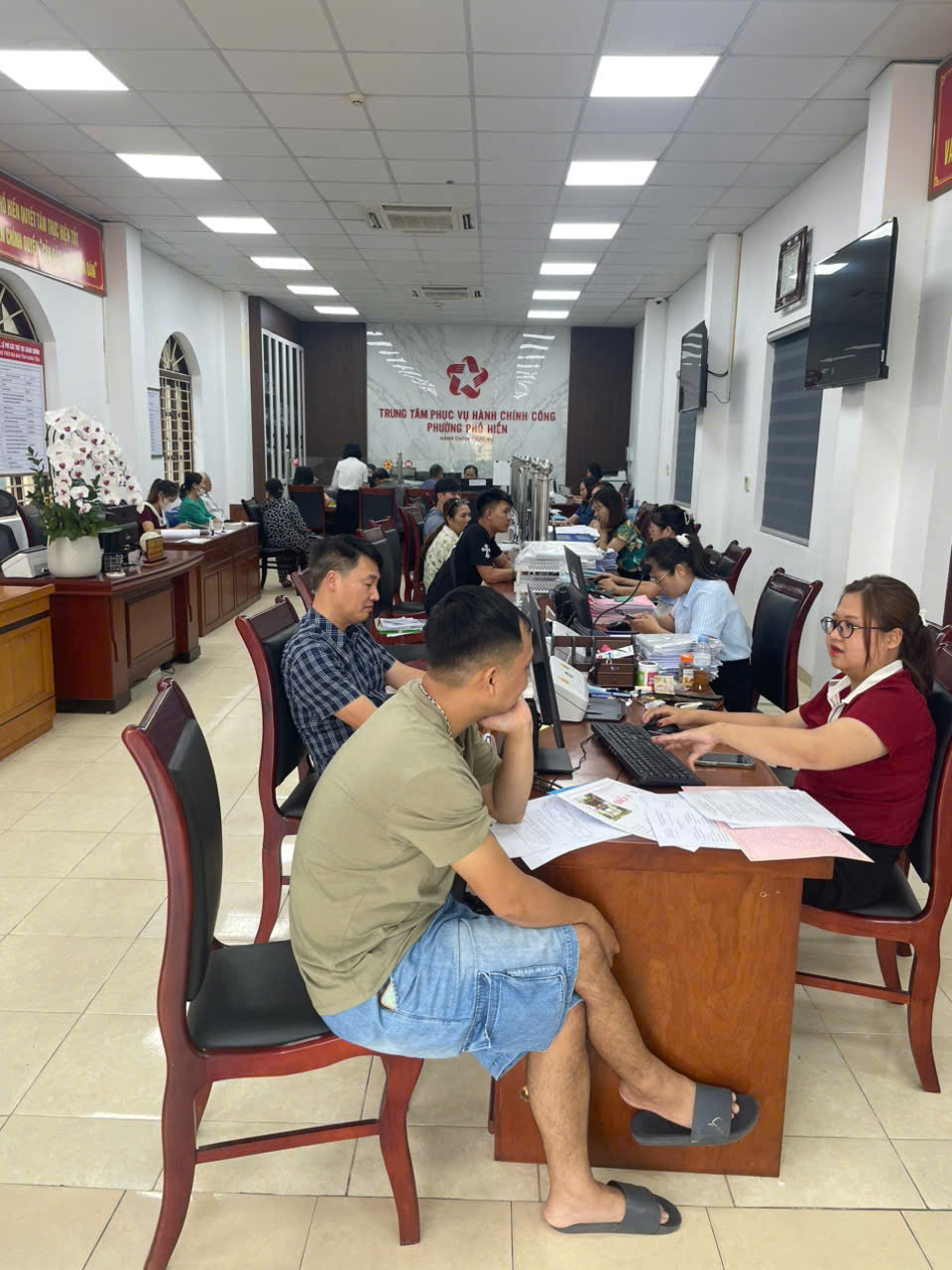 Phường Phố Hiến Tỷ lệ giải quyết hồ sơ đúng và trước hạn đạt gần 99% trong quý I/2026