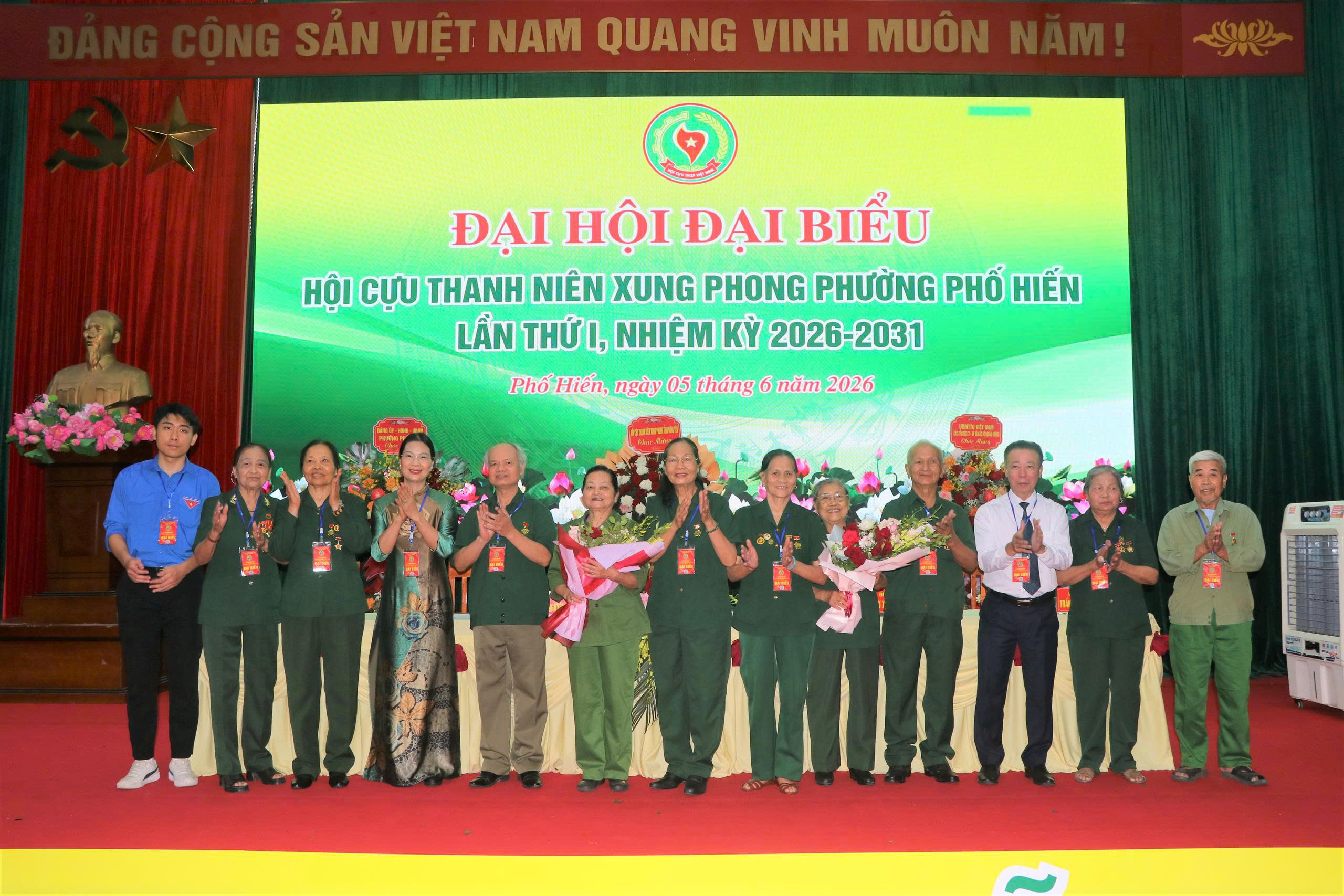 Đại hội Hội Cựu thanh niên xung phong phường Phố Hiến lần thứ I, năm 2026