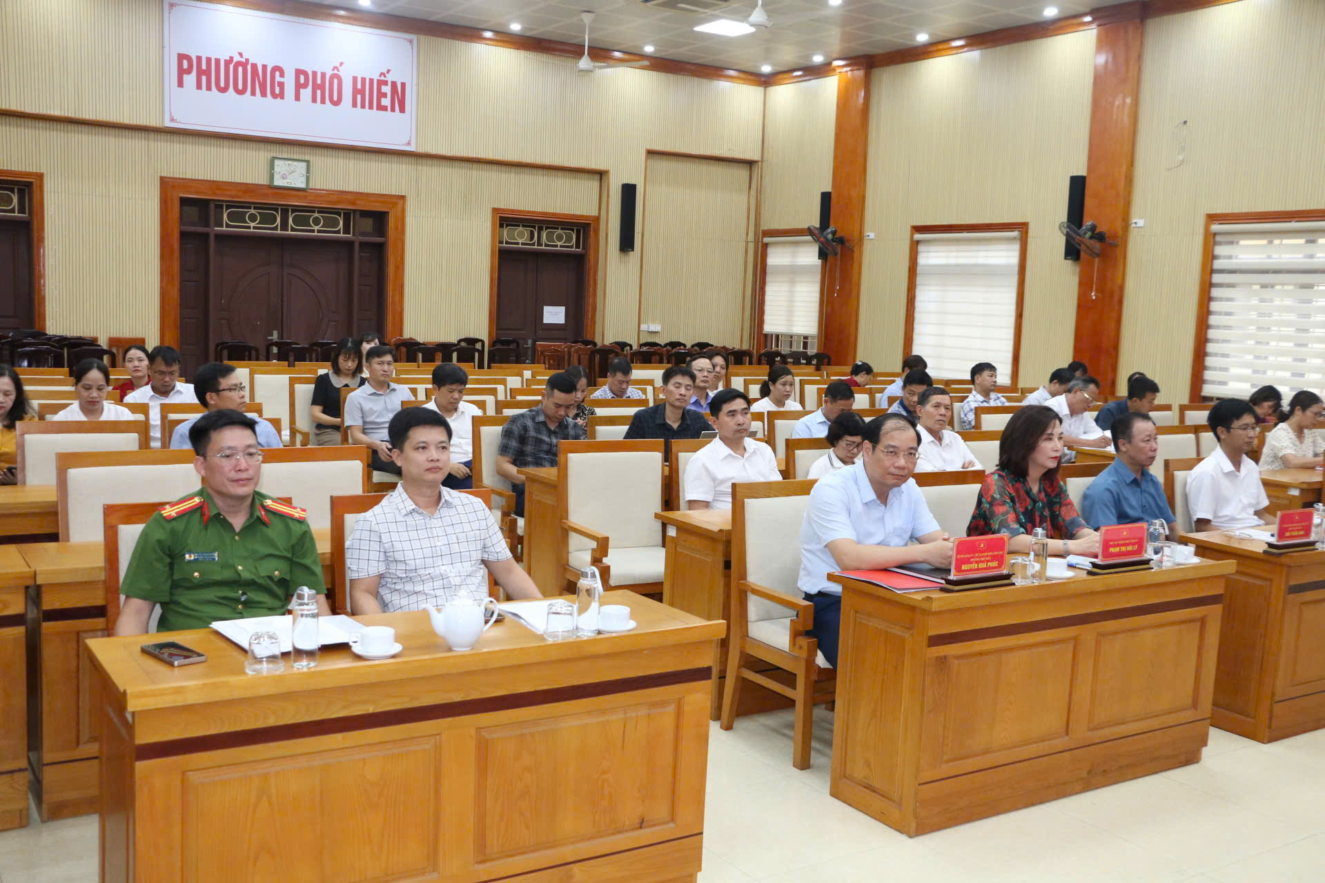 Đảng ủy phường Phố Hiến Sơ kết công tác kiểm tra, giám sát và kỷ luật của Đảng 6 tháng đầu năm, triển khai nhiệm vụ 6 tháng cuối năm 2026