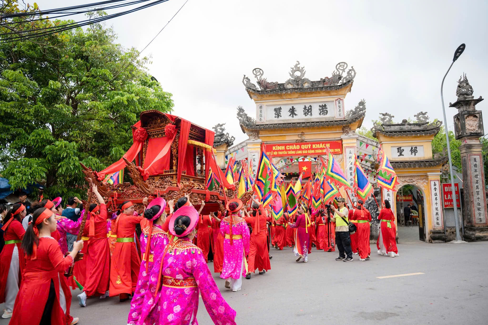 Khai mạc Lễ hội đền Mẫu Đào Nương