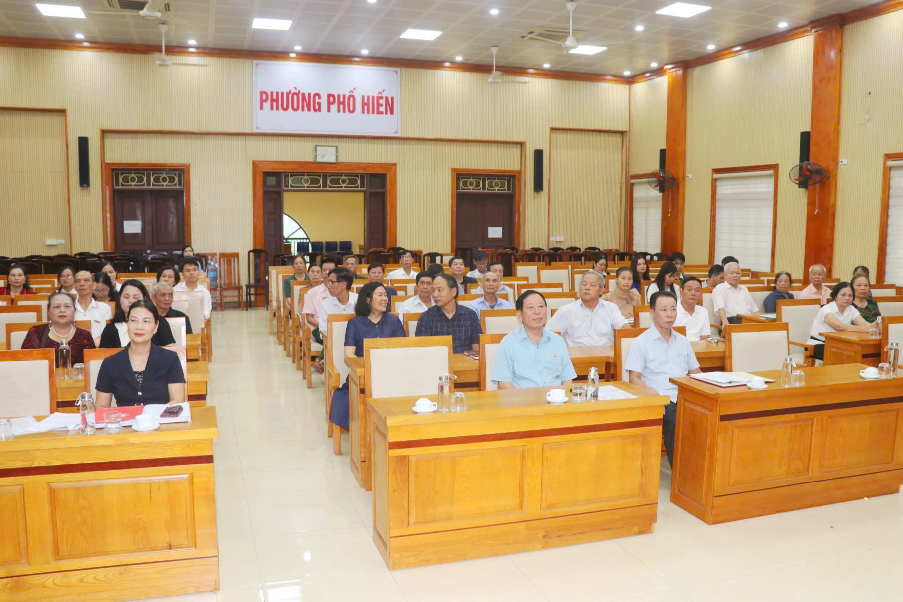 Hội nghị Ủy ban MTTQ phường Phố Hiến lần thứ tư