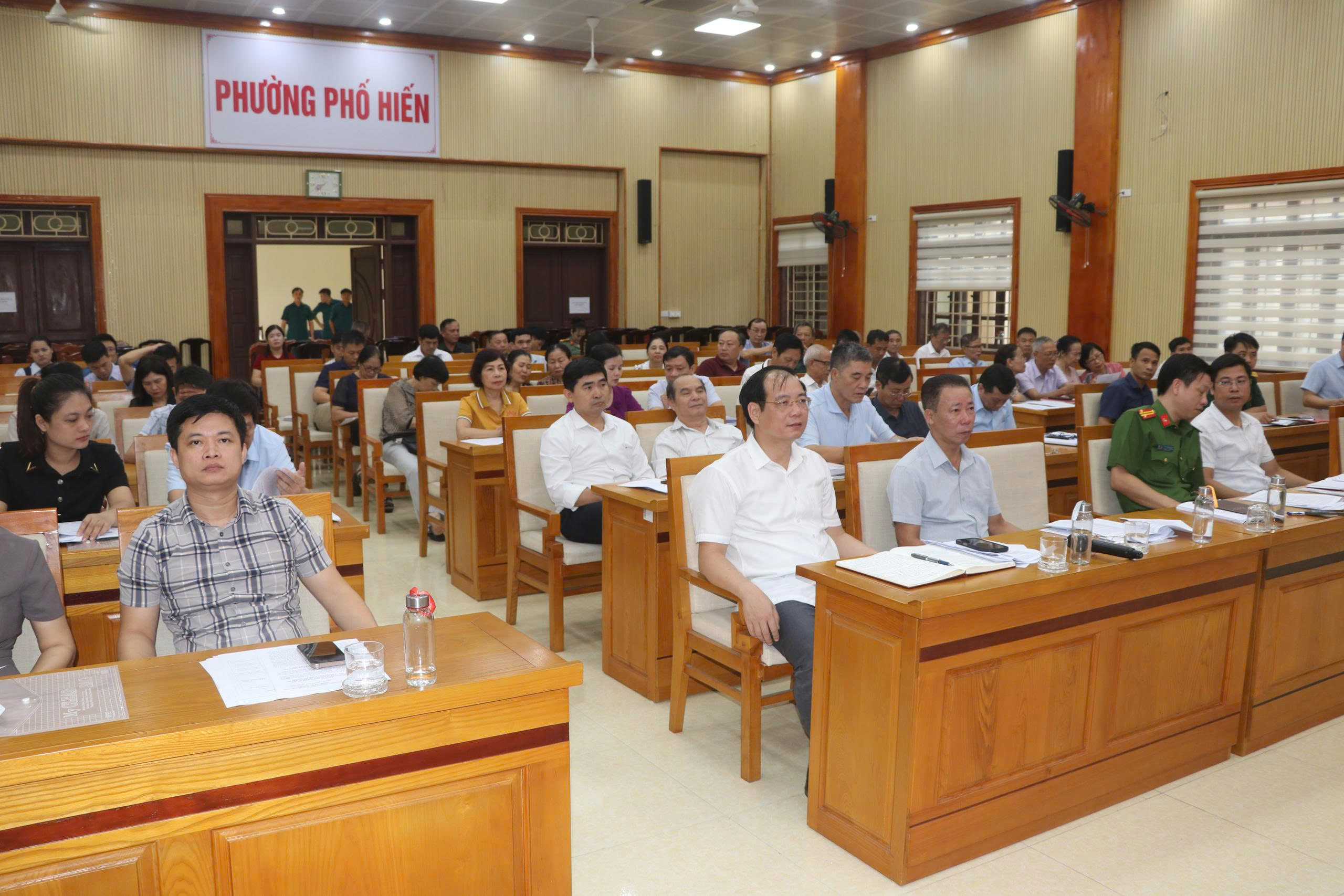 Phường Phố Hiến triển khai nhiệm vụ tuyển chọn, gọi công dân nhập ngũ và thực hiện nghĩa vụ tham gia công an nhân dân năm 2026