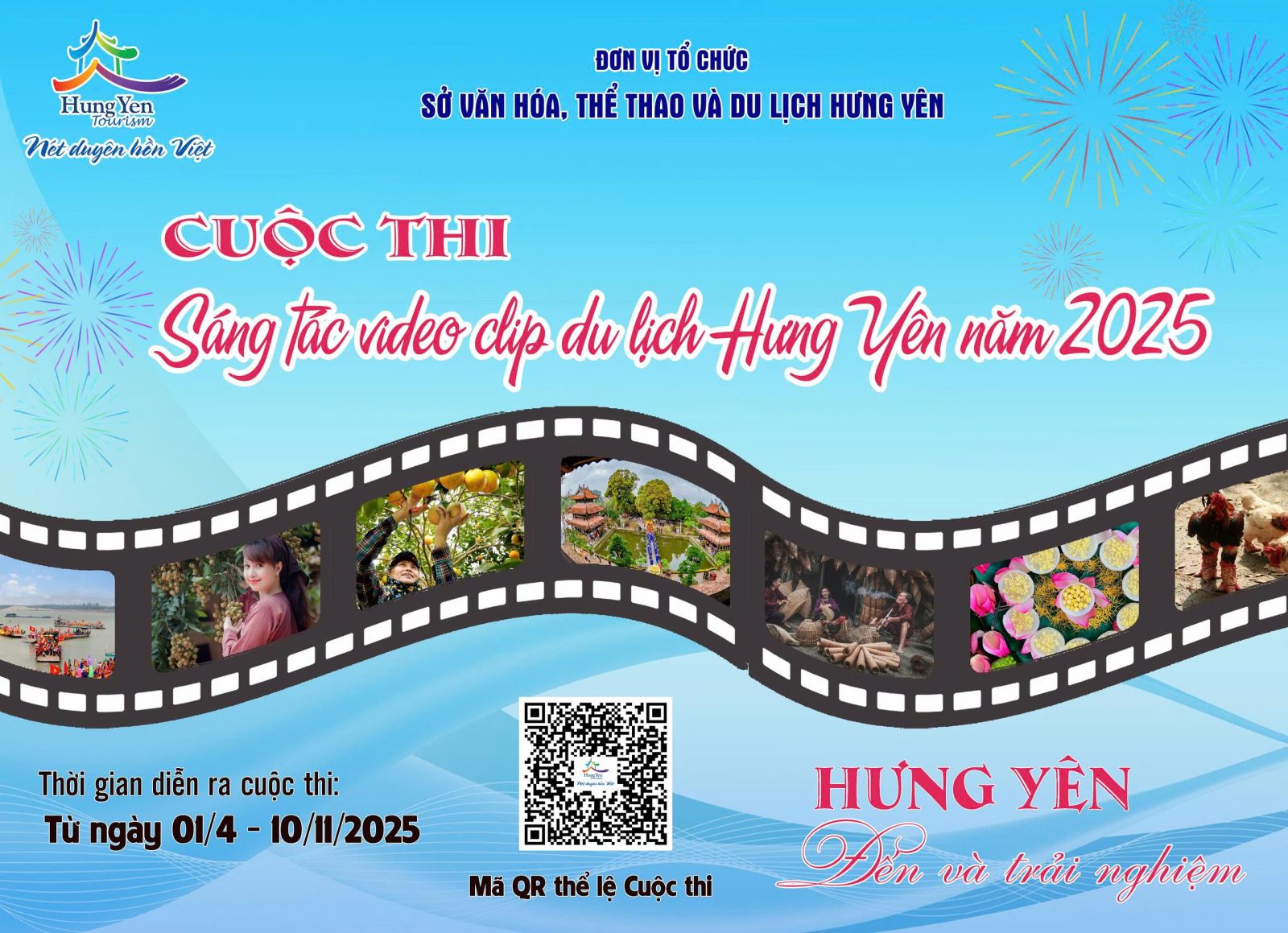 Gia hạn thời gian nhận tác phẩm tham gia Cuộc thi sáng tác video clip du lịch Hưng Yên năm 2025