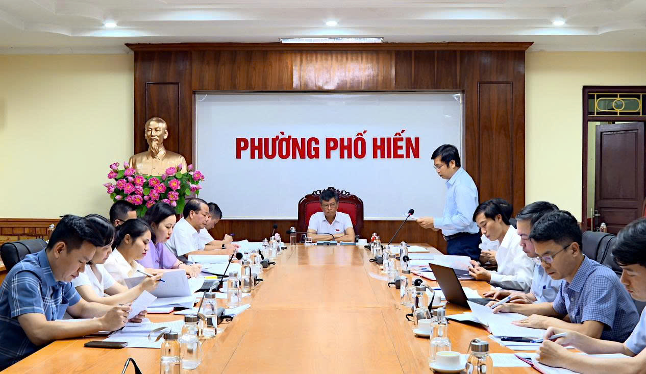 Giám sát kết quả triển khai dự án đầu tư công tại phường Phố Hiến